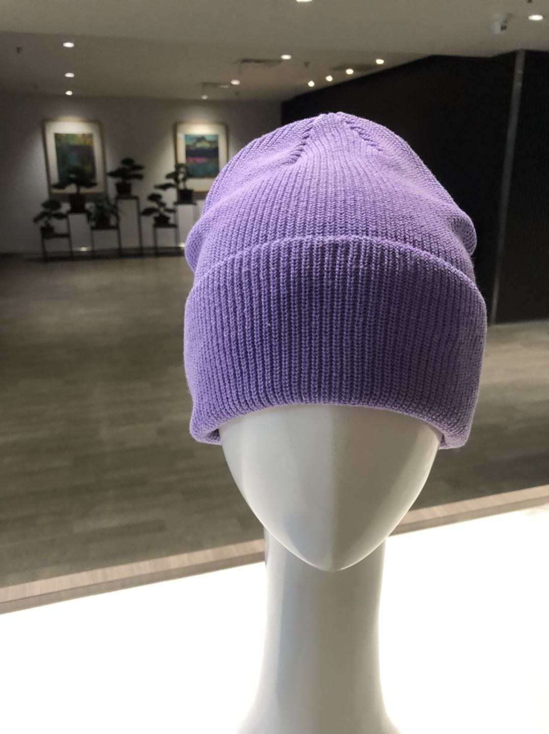Merino wool beanie hat, very warm, quality superfine yarn