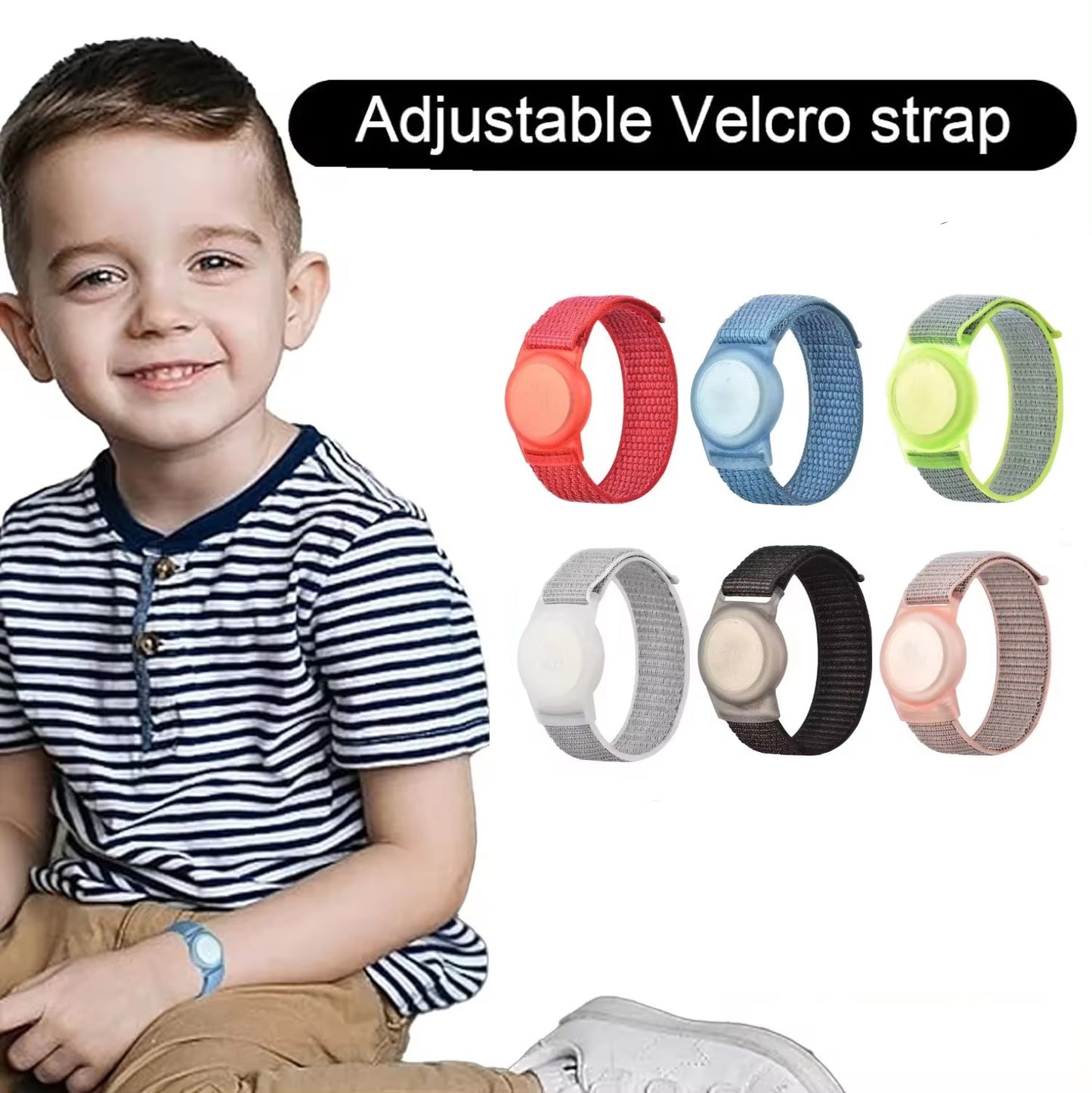 Nylon bracelets for Apple AirTag
