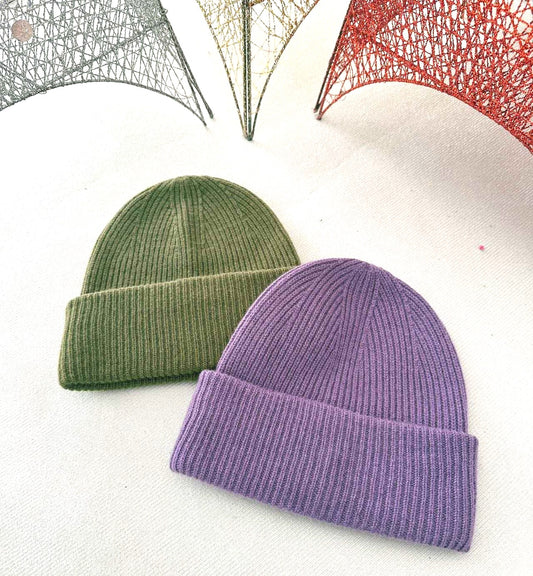 Cotton beanie hat