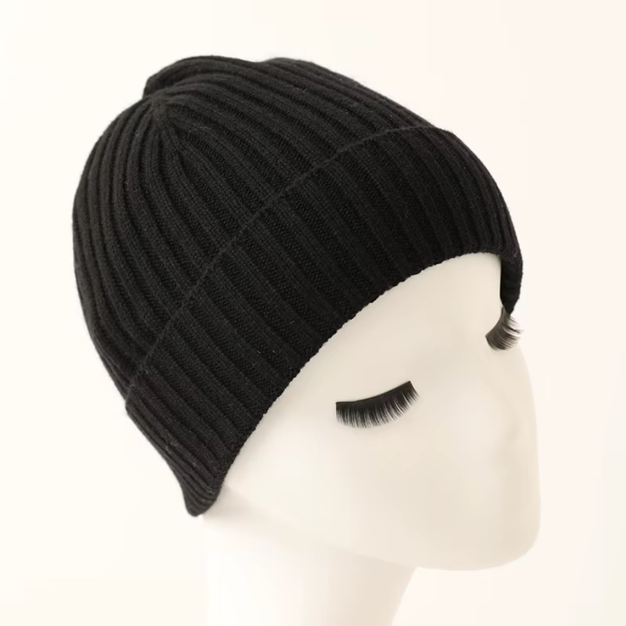 Merino wool beanie hat, very warm, quality superfine yarn