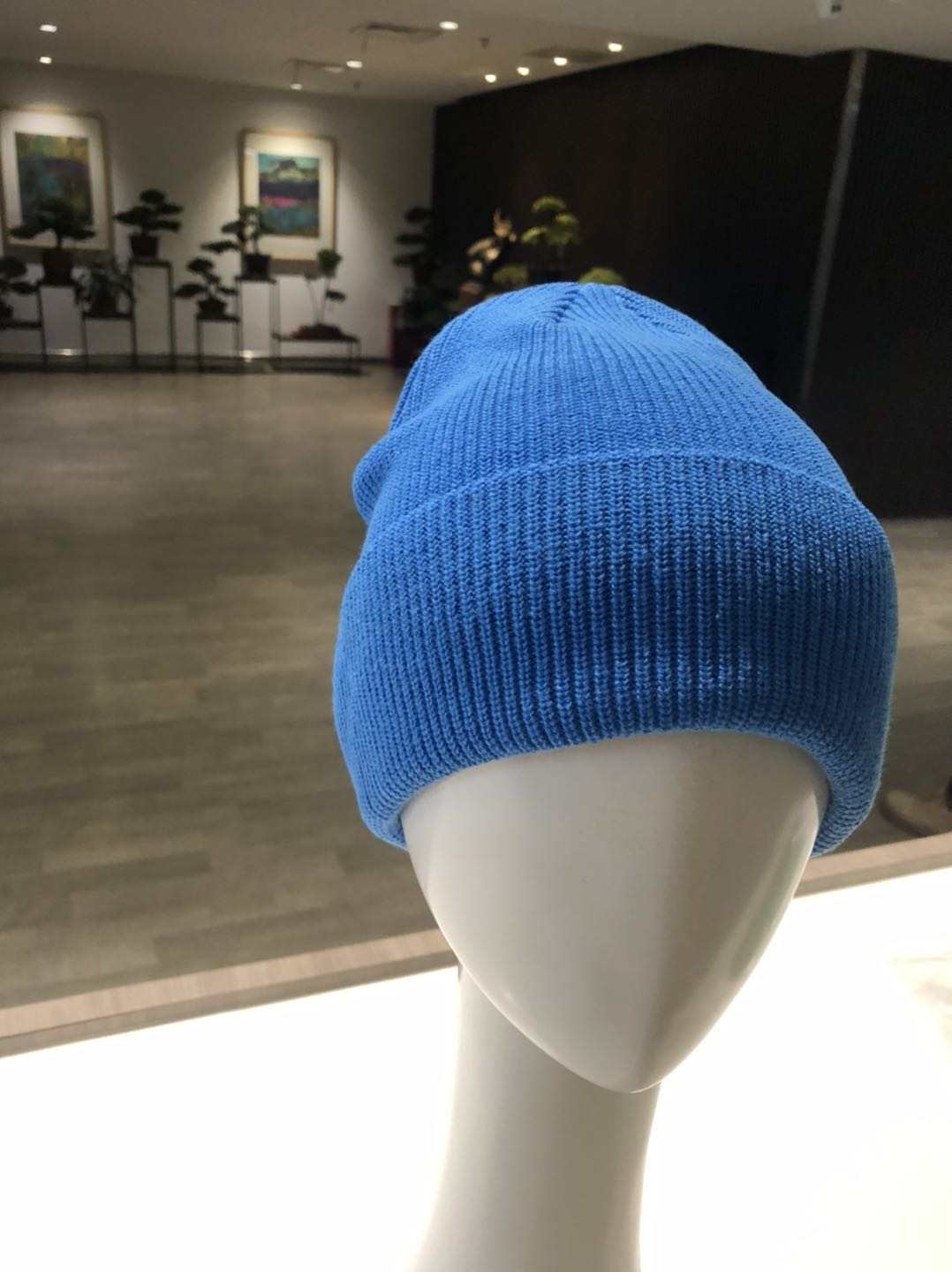 Cotton beanie hat